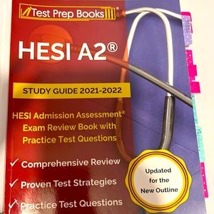 Hesi A2  Study books